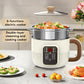 【⏰Begränsat antal – 50% rabatt + fri frakt】Multifunktionell smart elektrisk gryta 🍲 En gryta, alla funktioner – laga allt från grytor till hotpot ✨
