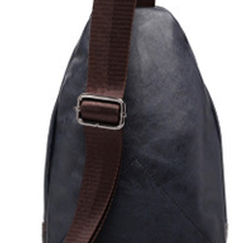 🎒 50% RABATT NU! 🧳 Herr PU Läder Chest Bag – Lättvikt, Organiserad & 3-i-1 Stil – Bär Som Bröstväska, Axelväska Eller Handväska 🔥