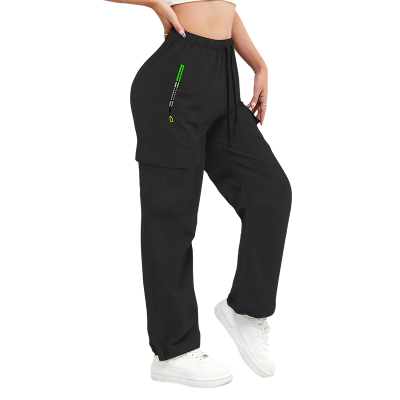 👖 BEGRÄNSAD TID: 50 % RABATT! 💥 Vintage-cargobyxor för dam med fickor – lös passform, andningsbara, justerbar midja ✨