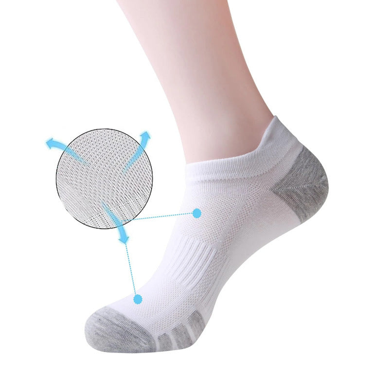 🔥 50 % RABATT🧦Unisex andningsbara ankelsockor 🧦 Mjuk komfort, perfekt passform – håller fötterna fräscha hela dagen ✨