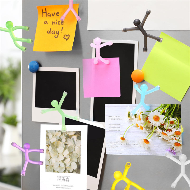 🧲 50 % RABATT NU! 🎨 Kreativa magnetfigurer – starkt grepp, rörliga leder & färgglada set ✨
