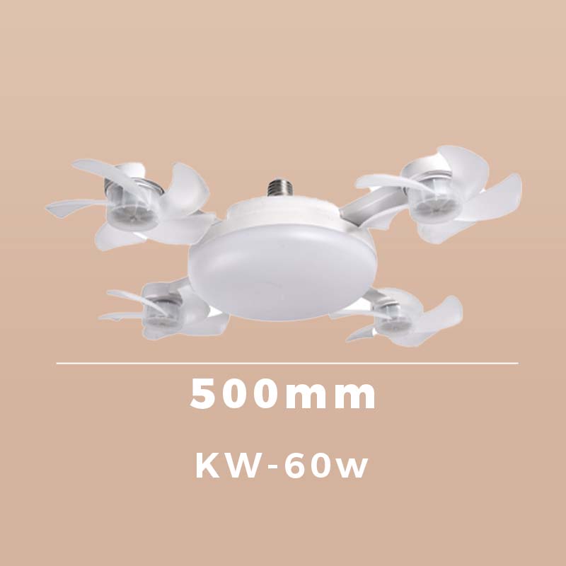 🌀50% RABATT NU! 💡 Takfläkt med E27-fattning – Tyst 2-i-1 LED-fläkt med Fjärrkontroll – Svalka & Ljus i Ett 🏠