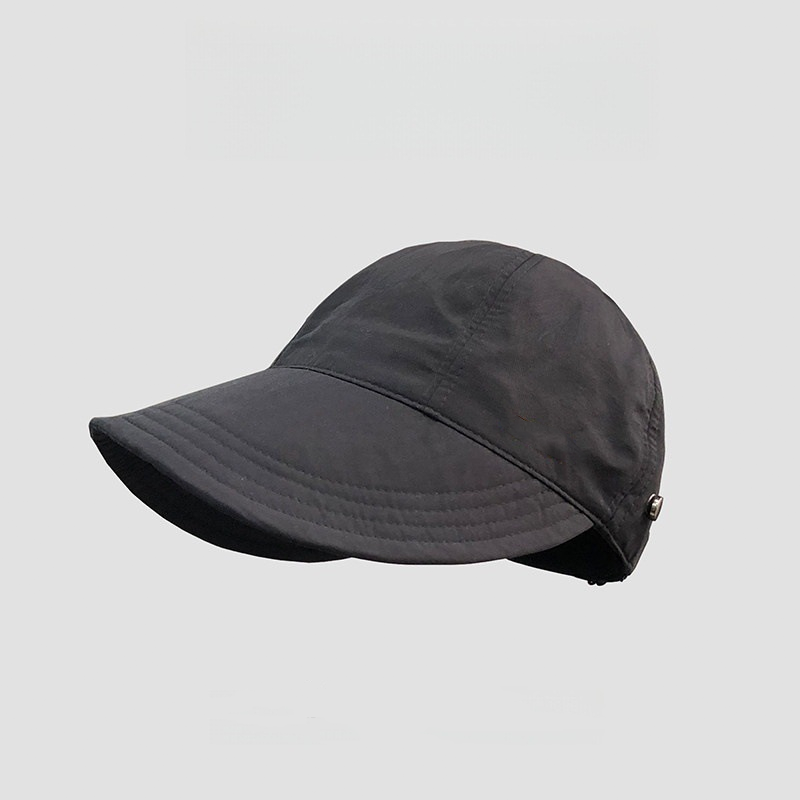 👒 Andningsbar Solhatt med Hästsvansöppning – UPF 50+ Skydd, Justerbart Band & Strukturbevarande Design 🏖️