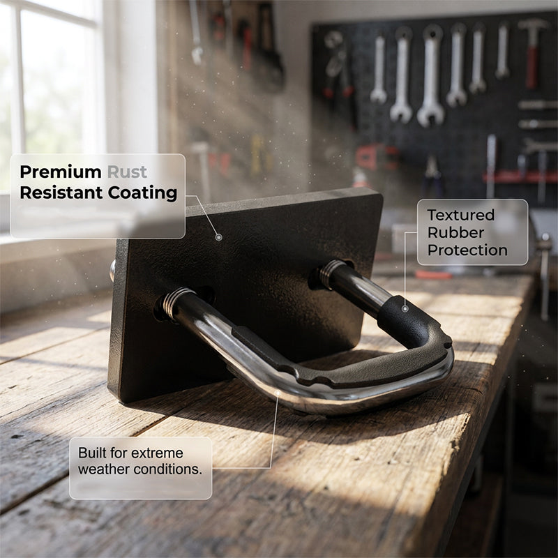 🔧 50% RABATT NU! 🛡️ Tålig Anti-Skaller Dragkroksstabilisator – Robust Stål & Gummibeläggning – Perfekt för Släp, Cykelhållare & Lastbärare – Eliminerar Skaller 🚗