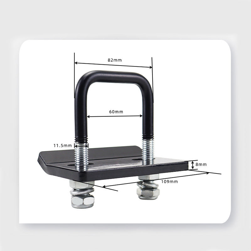 🔧 50% RABATT NU! 🛡️ Tålig Anti-Skaller Dragkroksstabilisator – Robust Stål & Gummibeläggning – Perfekt för Släp, Cykelhållare & Lastbärare – Eliminerar Skaller 🚗