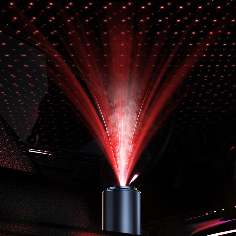 💡 50% OFF NOW !Smart Car Aroma Diffuser with Star Projector | Ultrasonic Humidifier & Ambient Light | Air Purifier & Deodorizer for Vehicle Interior