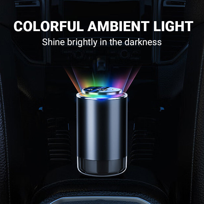 💡 50% OFF NOW !Smart Car Aroma Diffuser with Star Projector | Ultrasonic Humidifier & Ambient Light | Air Purifier & Deodorizer for Vehicle Interior