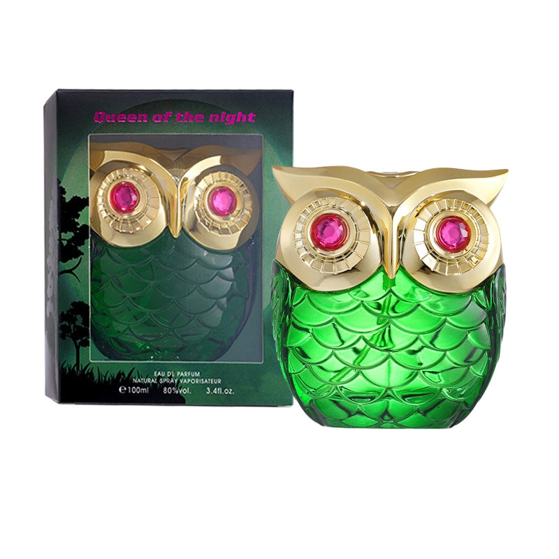 🔥🦉 50% RABATT NU! Mystisk Eau de Parfum – Mystisk Doft, Elegant Uggleflaska, Långvarig. 🌙💎