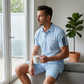 🏆SISTA DAGEN 50% REA🔥Herr Casual Kortärmad Shorts Set