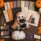 🔥SISTA DAGEN – 50 % RABATT🧵Little Ghosts mysiga Halloween-patchwork-kit att göra själv