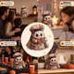 🔥SISTA DAGEN – 50 % RABATT🧵Little Ghosts mysiga Halloween-patchwork-kit att göra själv