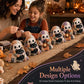 🔥SISTA DAGEN – 50 % RABATT🧵Little Ghosts mysiga Halloween-patchwork-kit att göra själv