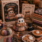🔥SISTA DAGEN – 50 % RABATT🧵Little Ghosts mysiga Halloween-patchwork-kit att göra själv