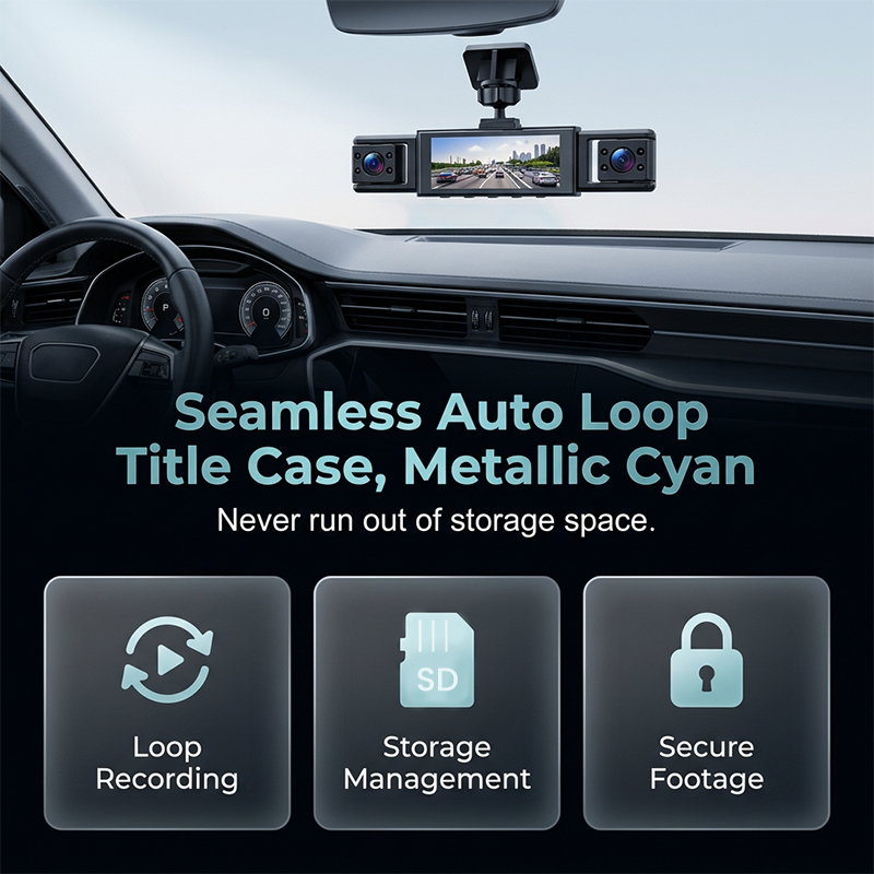 📢📢50% RABATT !! ⏰4-kanals dashcam med 360° skydd – nattseende & parkeringsvakt – komplett bilövervakning 🚗📹