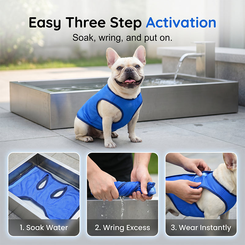 🎉Nyhet! Begränsad tid - 50% rabatt⏰Cooling Dog Vest