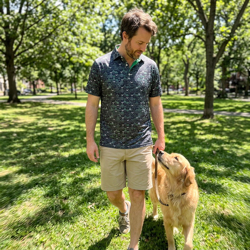 👔 Kortärmad skjorta med tryck – Unikt design, andas bra, avslappnad men stilfull 🌿✨
