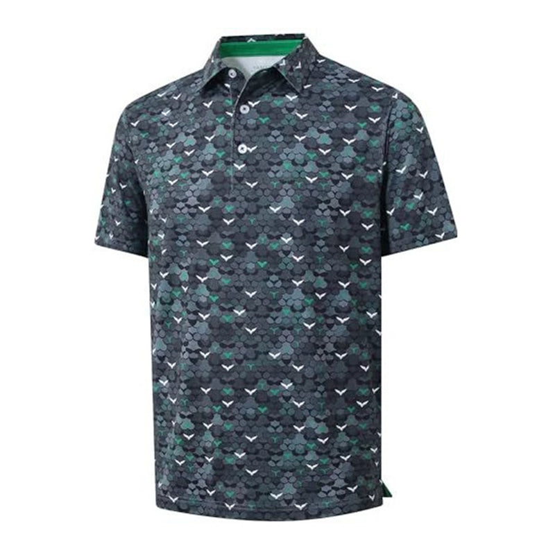 👔 Kortärmad skjorta med tryck – Unikt design, andas bra, avslappnad men stilfull 🌿✨