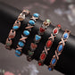📿 50% RABATT NU! ✨ Antikt Kopparfärgat Magnetiskt Stenarmband – Vintage Finish & Ädelstenar – Perfekt för Vardag & Fest – Unisex Design 💎