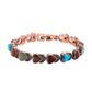 📿 50% RABATT NU! ✨ Antikt Kopparfärgat Magnetiskt Stenarmband – Vintage Finish & Ädelstenar – Perfekt för Vardag & Fest – Unisex Design 💎