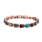 📿 50% RABATT NU! ✨ Antikt Kopparfärgat Magnetiskt Stenarmband – Vintage Finish & Ädelstenar – Perfekt för Vardag & Fest – Unisex Design 💎