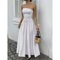 🎉 Rea 2026 – Över 46 000 sålda!💞 Off-shoulder-klänning med prickmönster för damer – tidlös charm möter modern elegans 🌸