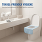 🚽🧻 Vanntette engangs setebeskyttelse for toalett – praktisk og hygienisk pakke! 💧✨