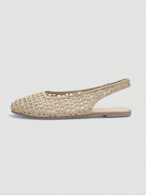 👡Nyheter 50 % rabatt🌸 Vävda slingback-sandaler för dam – 50 % rabatt! Snygga vävda detaljer, elegant slingback-modell, bekväm platt sula – perfekta både till jobbet och på helgen. 🔥✨