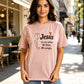 🎉 BEGRÄNSAD TID: 50 % RABATT! 👕 T-shirt med ”Faith Letter”-tryck – Mjuk inspiration till vardagen ✨