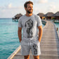 👕🔥 50 % RABATT! Men’s meningsfullt grafiskt klädeset – uttrycksfull design, bekvämt och perfekt för fritid och streetwear ✨
