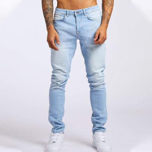 Jeans med hög elasticitet för män