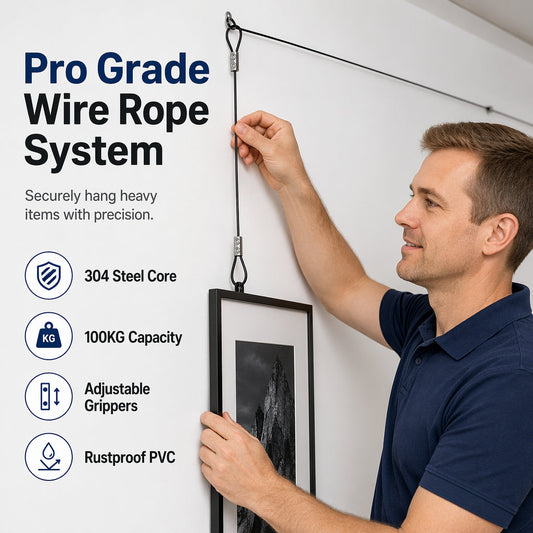 Vertikal Wirerep Klämma