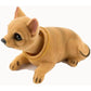 🐶 Søt hund-bobblehead – nikker i hver sving – 10 raser, myk plysj, gullkjede – sprer glede på hver biltur 🚗