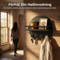 🔑 50 % RABATT NÅ! 🏠 Veggmontert nøkkelholder med hylle og kroker – holder orden på nøkler, post og småting – perfekt til gangen 🚪