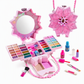 💄 TIDSBEGRENSET 50 % RABATT! ✨ Vaskbart prinsessesminkesett – Trygt og giftfritt sminkeleke for barn 👸