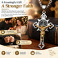 ⏳50 % rabatt i en begrenset periode⏰Halskjede med vintage-korsanheng i rustfritt stål for menn✝️📿