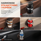 ⏳50 % rabatt i en begrenset periode⏰Sammenleggbar koppholder til bildøren — stor diameter, førsteklasses kunstlær, festes med klips🚗☕