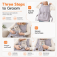 🐱 50 % RABATT I EN BEGRENSET PERIODE 🥻 Koselig forkle til kjæledyr — benåpninger, klorbestandig, håndfri pelspleie