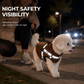 📢📢50 % RABATT NÅ!! ⏰Varm vinterjakke til hund med refleksbånd og sele for små og mellomstore hunder