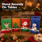 🎅 ⏰50%-pakning med julekonfektposer – tegneserieinspirerte stående poser med glidelås til innpakning av «Snowflake Crisp»-kaker og bakervarer❄️