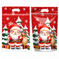 🎅 ⏰50%-pakning med julekonfektposer – tegneserieinspirerte stående poser med glidelås til innpakning av «Snowflake Crisp»-kaker og bakervarer❄️