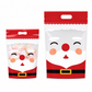 🎅 ⏰50%-pakning med julekonfektposer – tegneserieinspirerte stående poser med glidelås til innpakning av «Snowflake Crisp»-kaker og bakervarer❄️