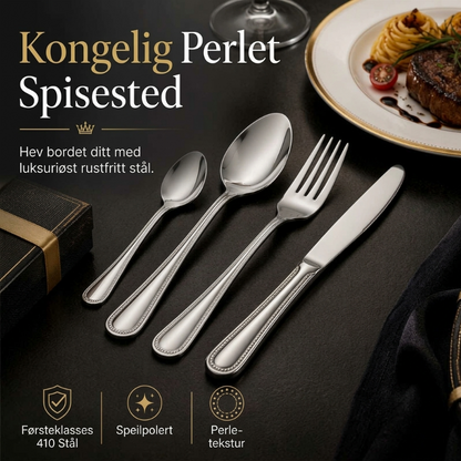 📢📢50 % rabatt!!! 4-delt bestikksett i rustfritt stål