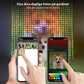 🌈 Smart LED-lysslynge – app + fjernkontroll, musikksynk, vanntett PVC. Tilpass farger og mønstre til fest og hage! ✨🎶