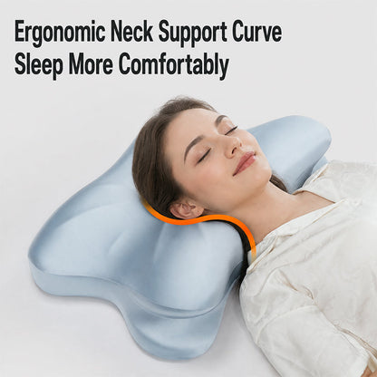 😴😴😴Ergonomisk pute av minneskum med langsom tilbakespring – nakkestøttepute