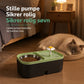 😺😽Automatisk katteføder og vannfontene 2-i-1 Blomsterformet dyrevann dispenser med dobbelskål, stor kapasitet