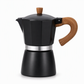 ☕ Klassisk mokakanne: 8-kantet design, fyldig crema, aluminium, 150/300 ml