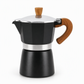 ☕ Klassisk mokakanne: 8-kantet design, fyldig crema, aluminium, 150/300 ml