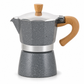 ☕ Klassisk mokakanne: 8-kantet design, fyldig crema, aluminium, 150/300 ml