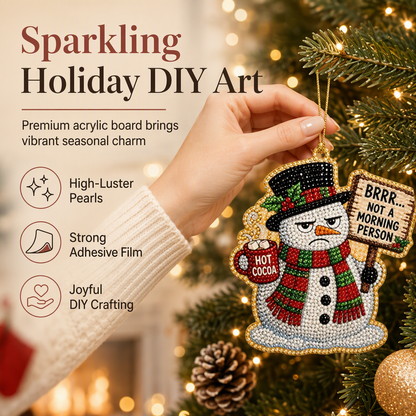 🎅Julekampanje – 50 % rabatt😍DIY-sett til julepynt med perler