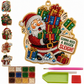 🎅Julekampanje – 50 % rabatt😍DIY-sett til julepynt med perler